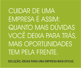 Solução, idéias para uma empresa mais eficaz